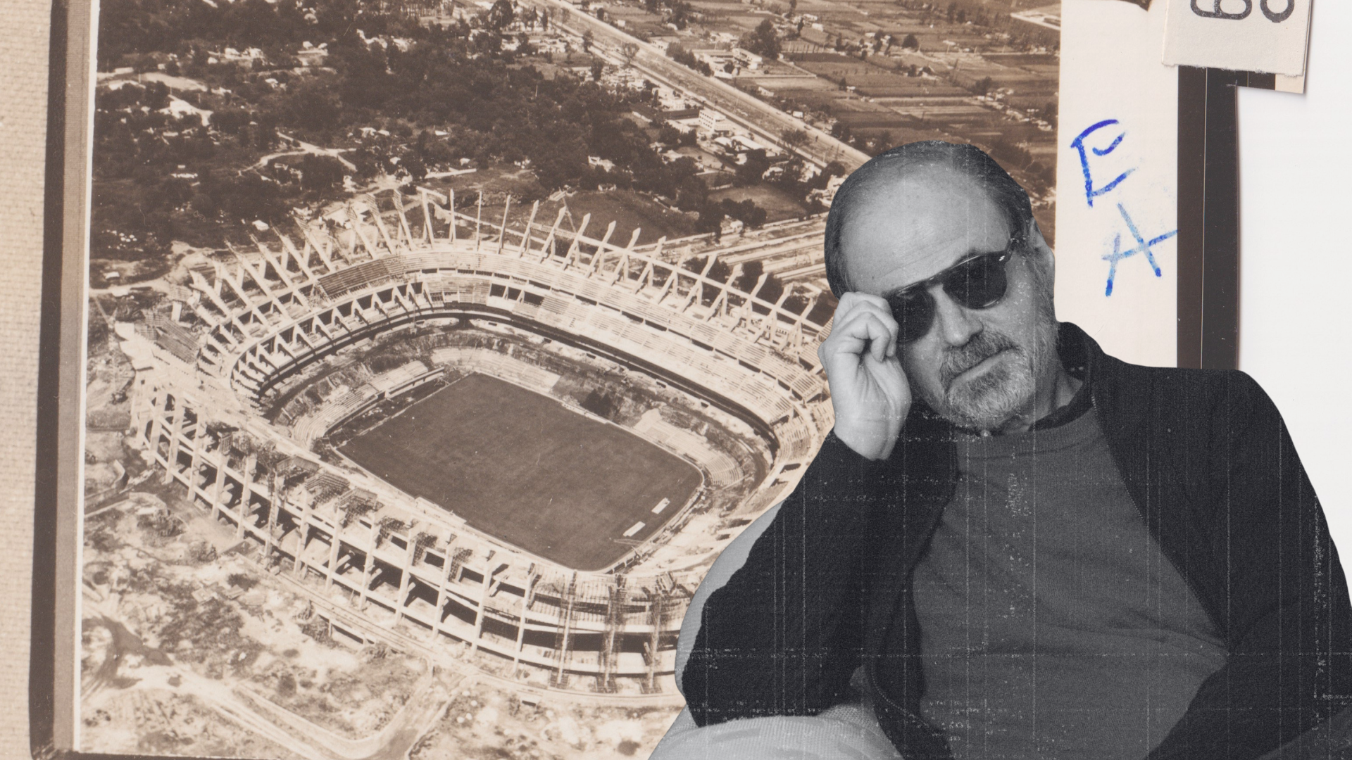Juan Villoro y el Estadio Azteca